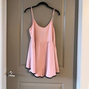 Audrey light pink romper